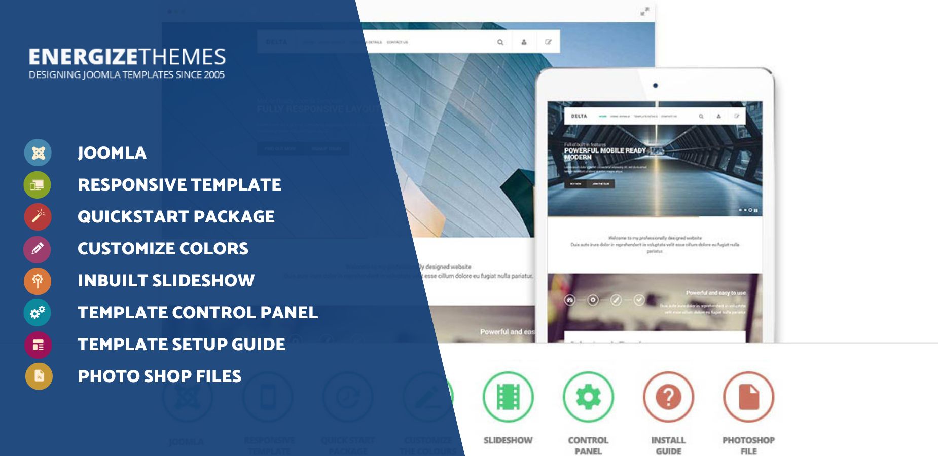 delta joomla template