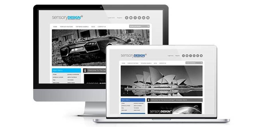 Create An Amazing Website With The Sensory Joomla Template