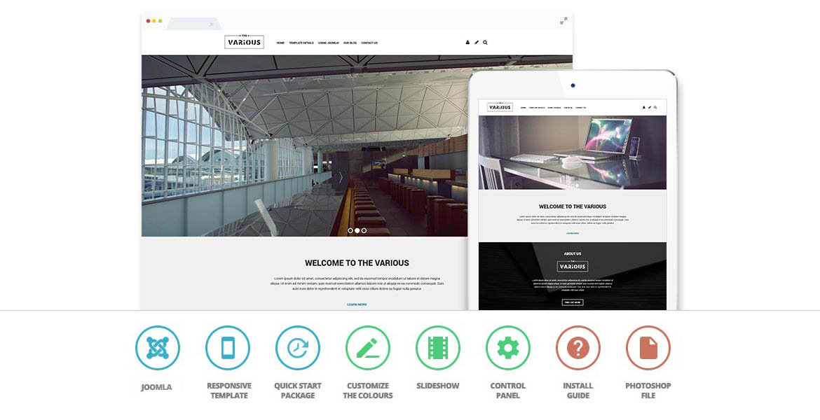 Various Joomla Template